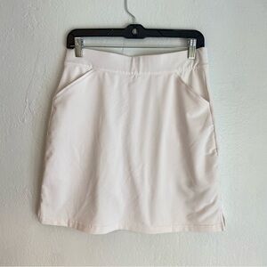 Peter Millar Cream A-Line Mini Skort Resort Wear